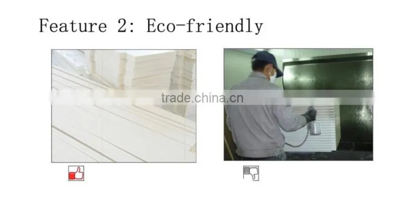 Good quality hot sale modern wood plastic material carved display shelf