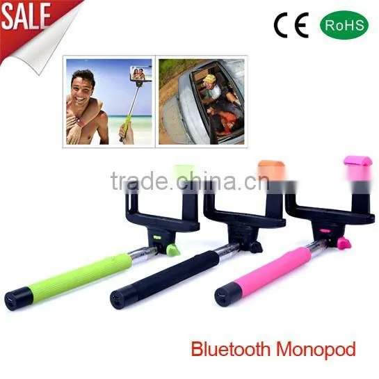 selfie monopod with stainless steel pipe