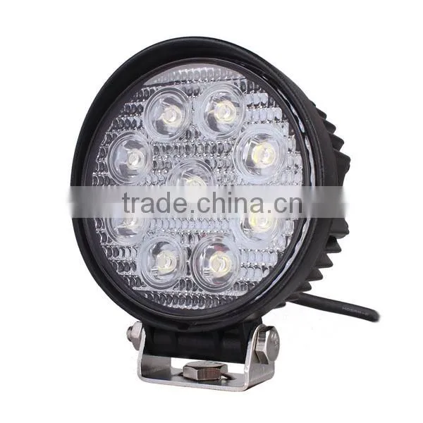 27w led work light for suv off-road truck car accessories