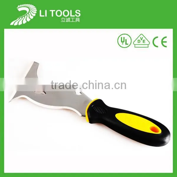 hot selling wood handle carbon steel wide blade putty knife