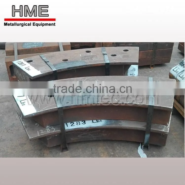 Metal shredder spare parts and wear parts