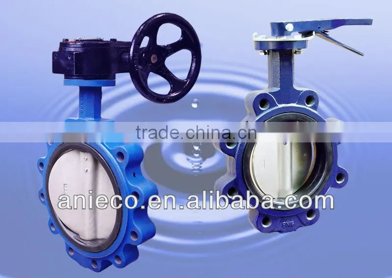 ductile iron high performance butterfly valve