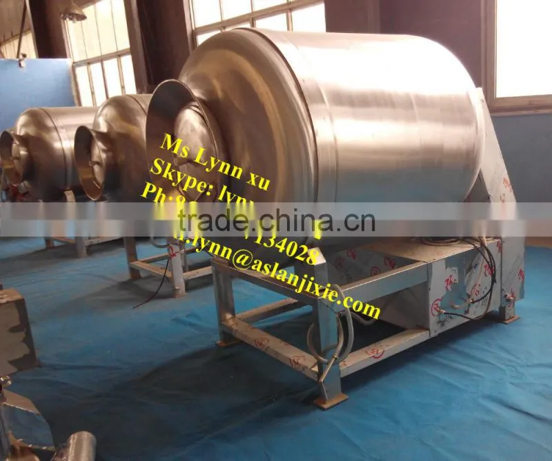 GR 1200 sausage meat marinade tumbler / vacuum fish tumbler machine