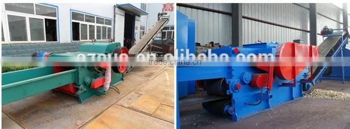 Whole Tree Pine Wood Chipper