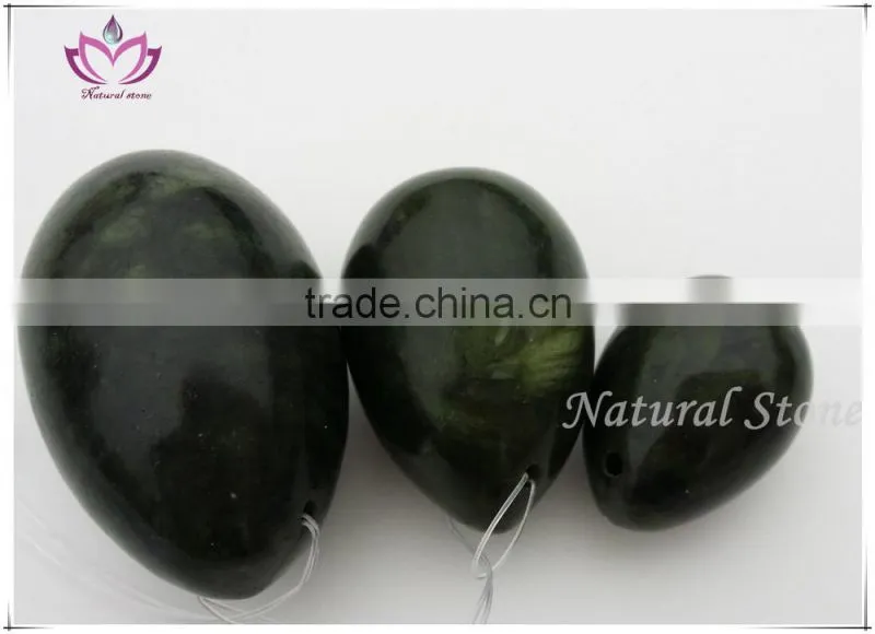 Natrual Aventurin Jade Eggs Kegel master sex toy Kegel exercise weights kegel eggs Yoga wear