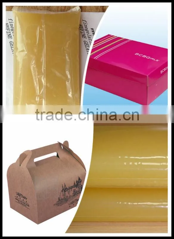 Hot melt adhesives, animal jelly glue for packing,box covering usage