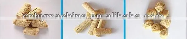 Jinan highly textured soybean protein machine;soybean meal making machine;soybean protein food machine