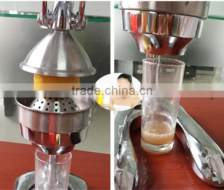 NEWEEK mini all stainless steel home hand use citrus juicer pomegranate orange squeezer juice making machine