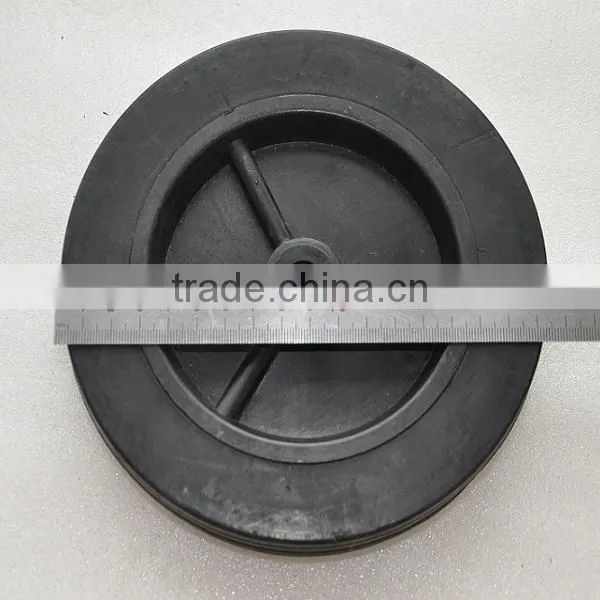 7 inch outdoor plastic garbage can wheels
