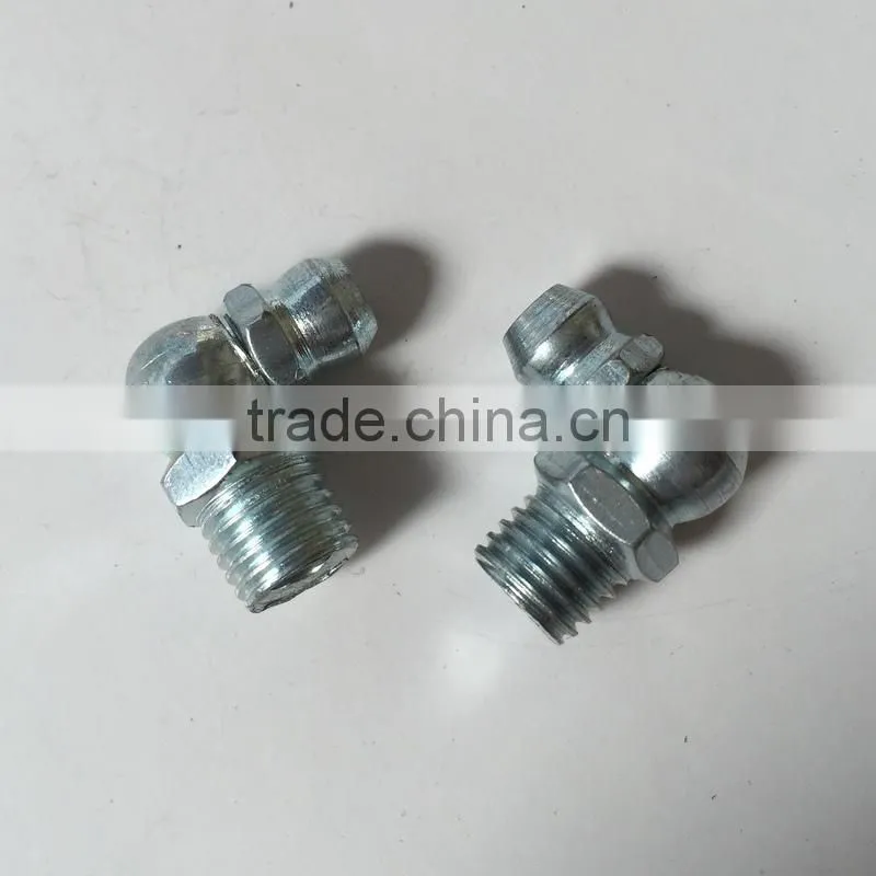 3/8x24 UNF 90 degree steel grease fitting