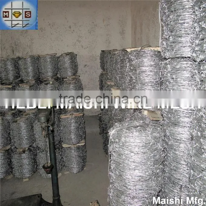 Green PVC Coated Barbed Wire