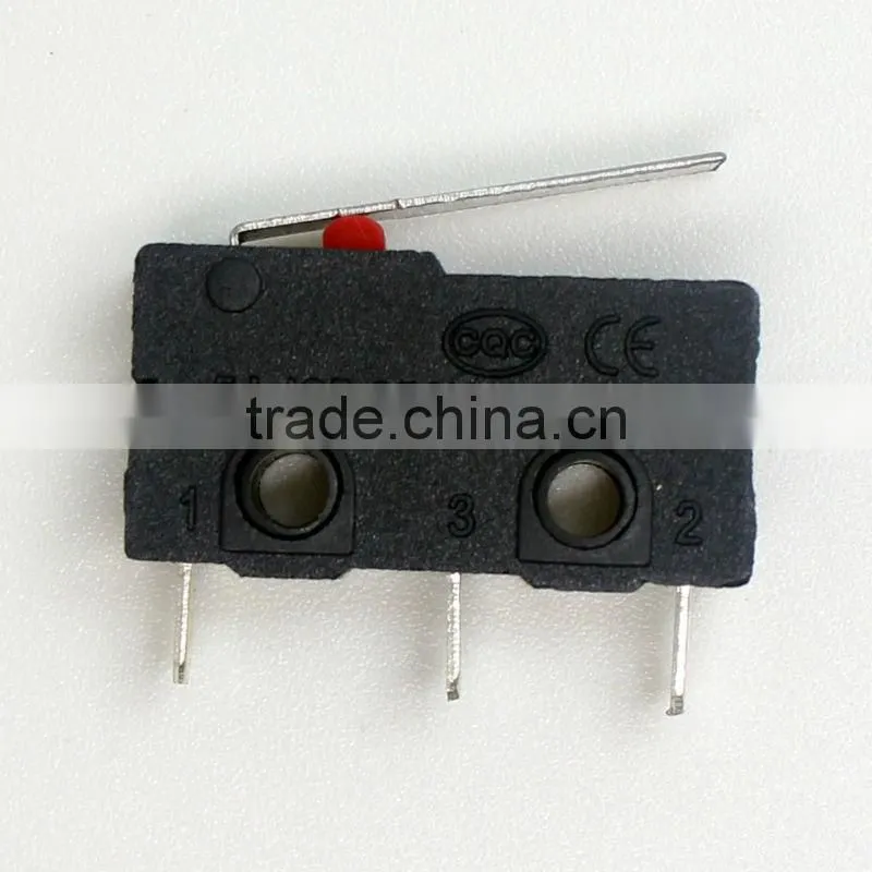Micro switch 5A 250VAC with short lever