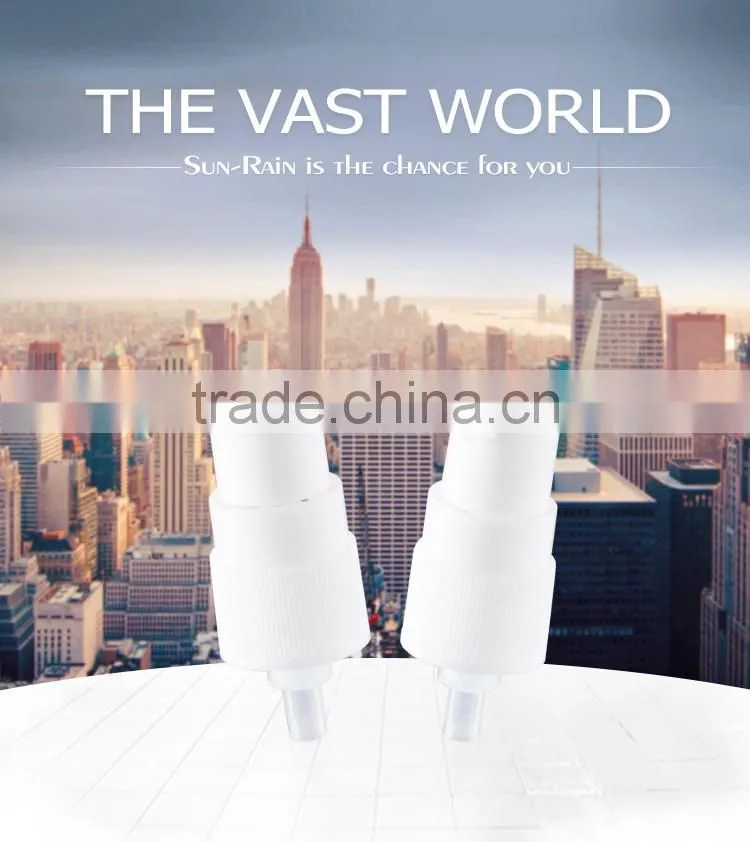 plastic cream pump cosmetic pump