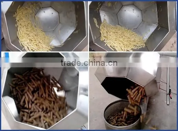 Hot sale advanced design automatic potato chips seasoning machine