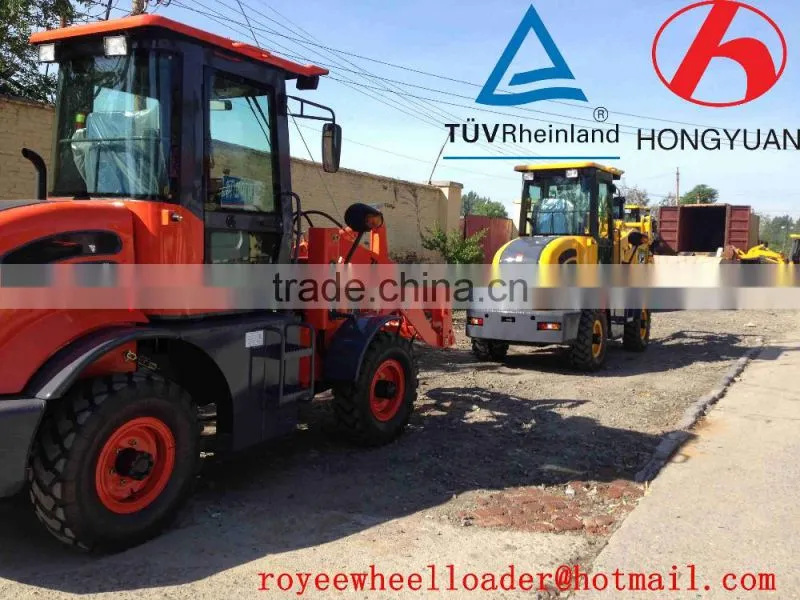 Telescopic Wheel Loader HY2500 Construction Machine with CE for Germany
