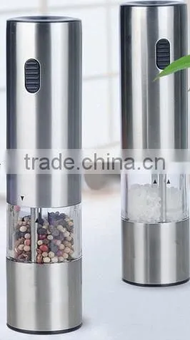 Electric salt and pepper grinder