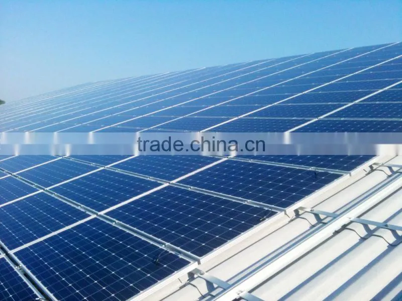 Hot new products rooftop solar aluminum mounting rack