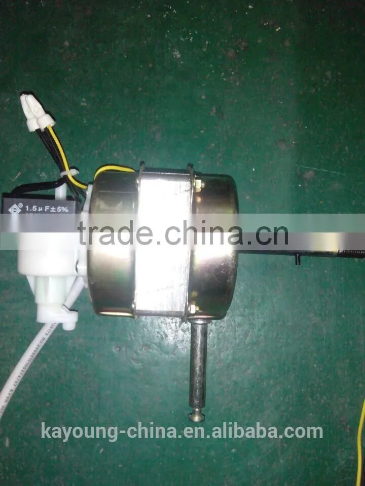 fan motor in aluminious frame with copper wire.AC MOTOR