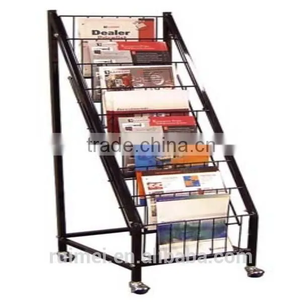 2015 New Multistep Newspaper Multi-tier Rack