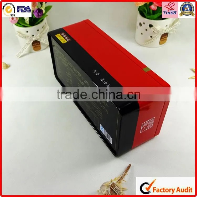 manufacturer customised gift packing food tin box whiskey