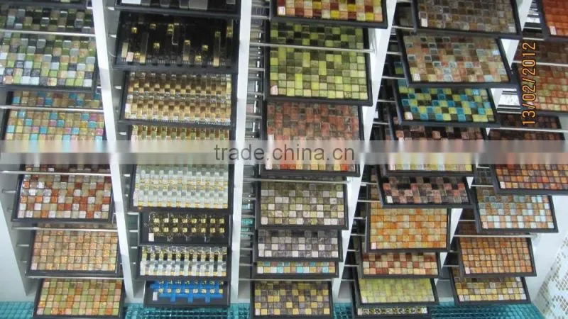 Strip white marble mosaic tile