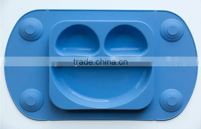 Silicone Mini kids placemat for Highchair and Travel Feeding