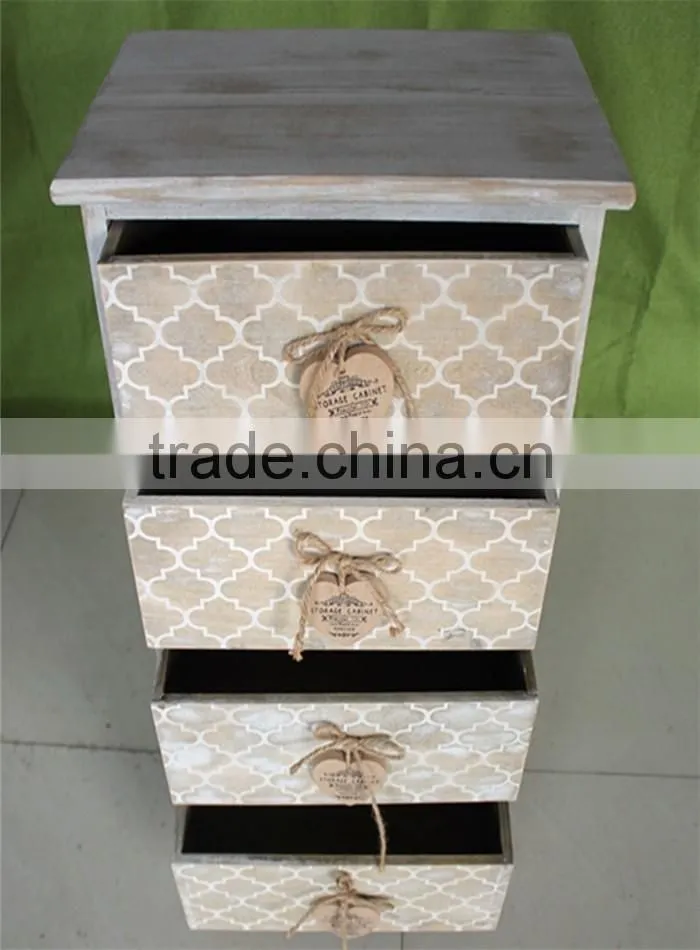 Unfinished recycled crazy wood kids furniture for 4 hole