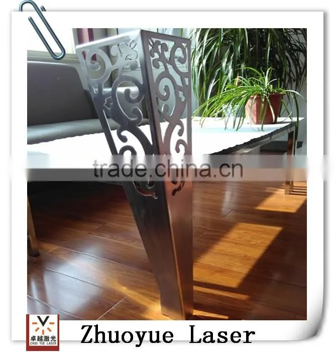 OEM Custom stainless steel sofa leg fabrication with laser cutting service