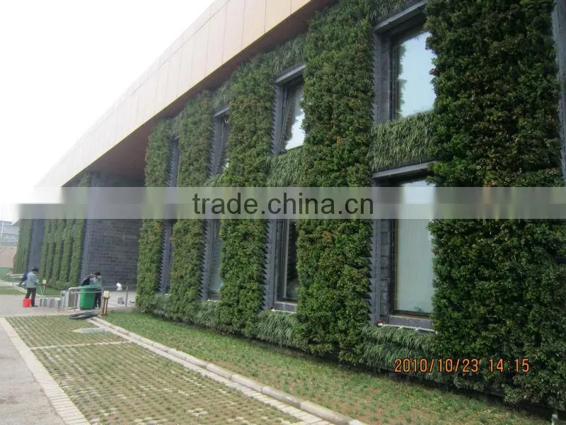 SOL 2015 NEW DESIGN vertical green green wall planter plastic green wall planter