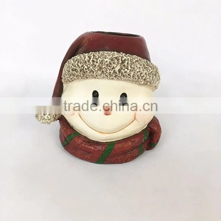 Custom artificial pumpkin candle holder for 2017 halloween decor