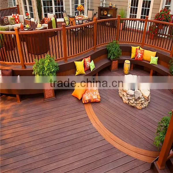 Supply 150 * 25 wood plastic floor PE outdoor decorating plate