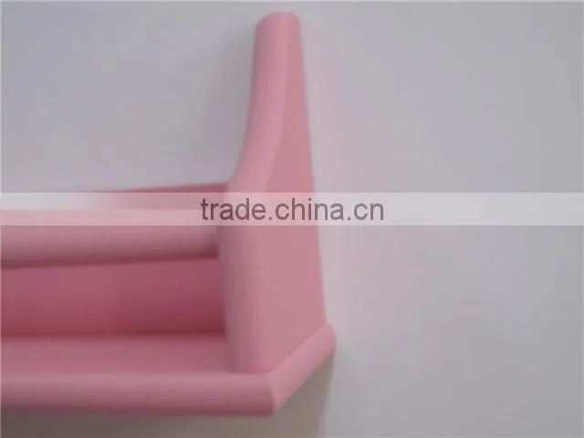 wooden decorative floating wall shelf