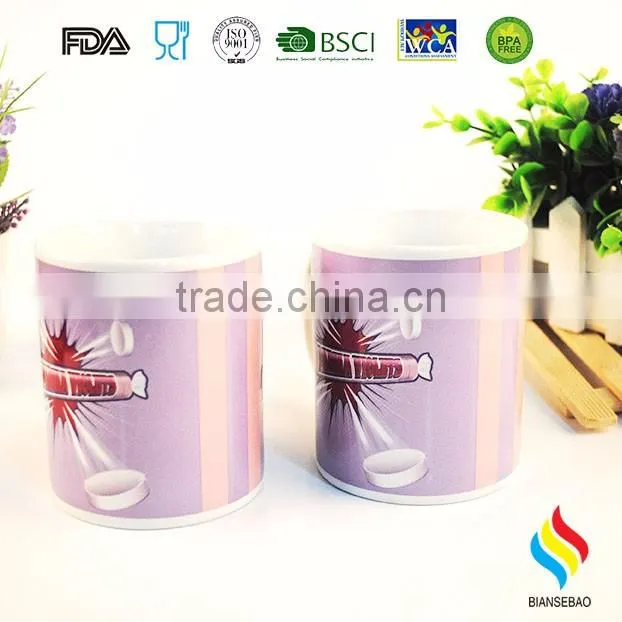 11oz Standard Ceramic Magic Mug In Bulk From China Factory