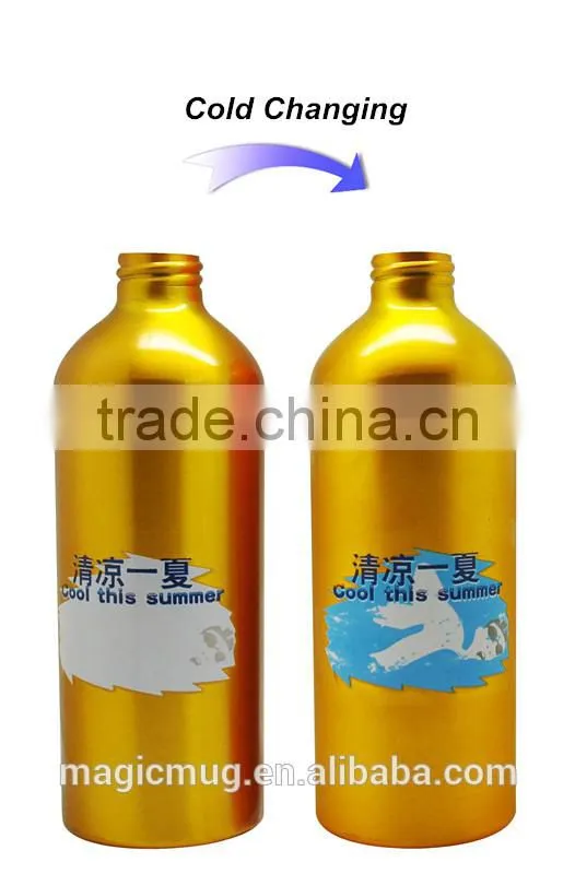 Aluminium Bottle with Carabiner Personal Design Aluminium Sport Bottle