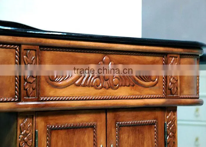 Solid wood cabinet bathroom,Hotel bathroom vanity,American antique bathroom vanity(BF08-4067)