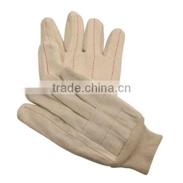 Durable cotton hot mill glove