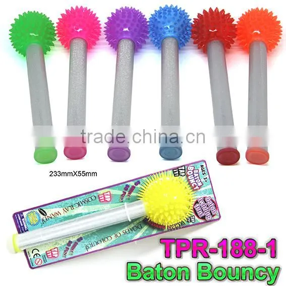 New Plastic Flashing Bouncy Baton Toys
