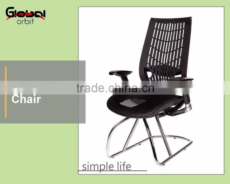 Adjustable hight mobile ergonomic reclining mesh office chair with headrest