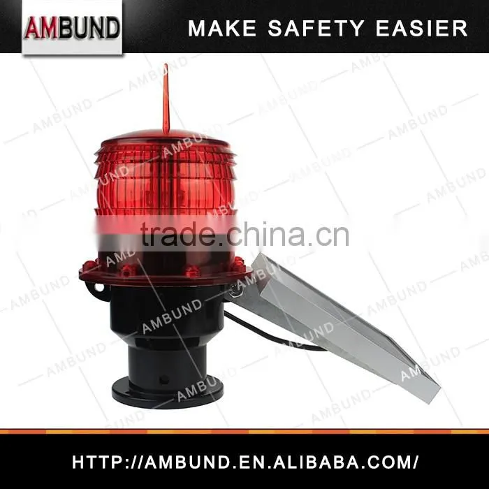 Durable and high quality solar LED marine light and aviation light