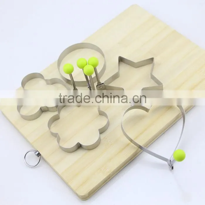 Five Different Kinds of Fried Egg Device Ring