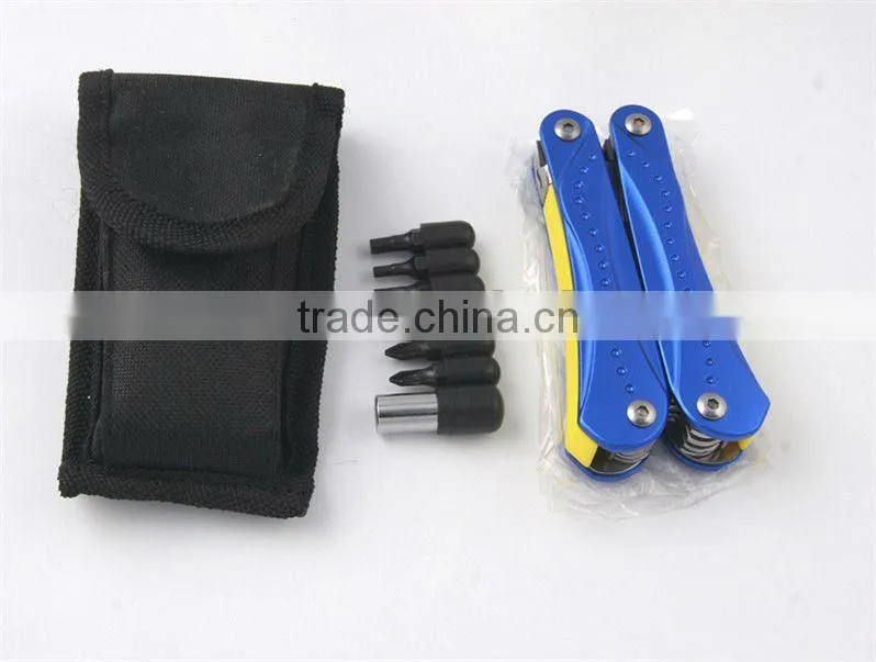 LED new .design colorful Multi Pliers multi-function plier,stainless steel plier highcarbon steel multi tool PM413