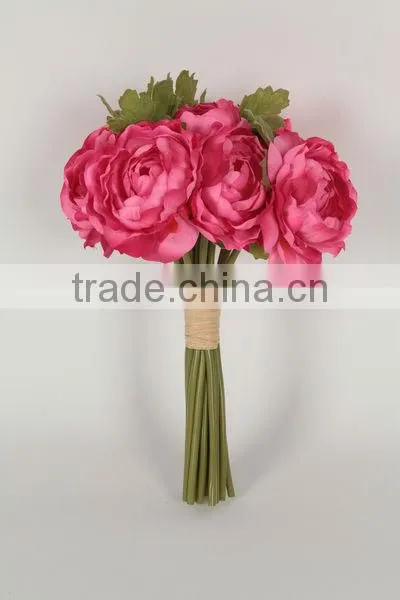 27914S small ranunculus bouquet wedding favors decoration