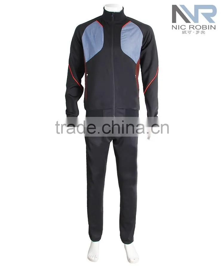 2016 Fashion Man Training Wear Men Sport Suit with OEM ODM Service