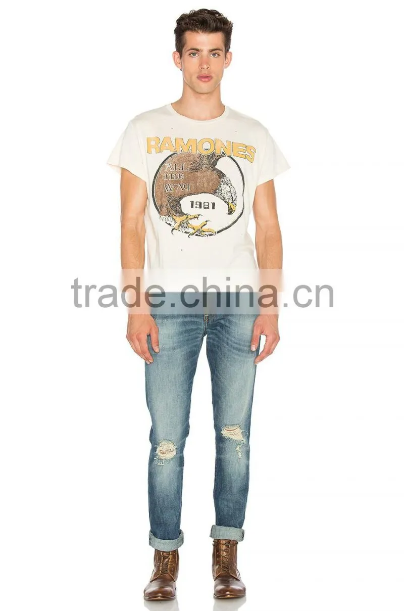 Good quality new style comfort men's tall t-shirts wholesale