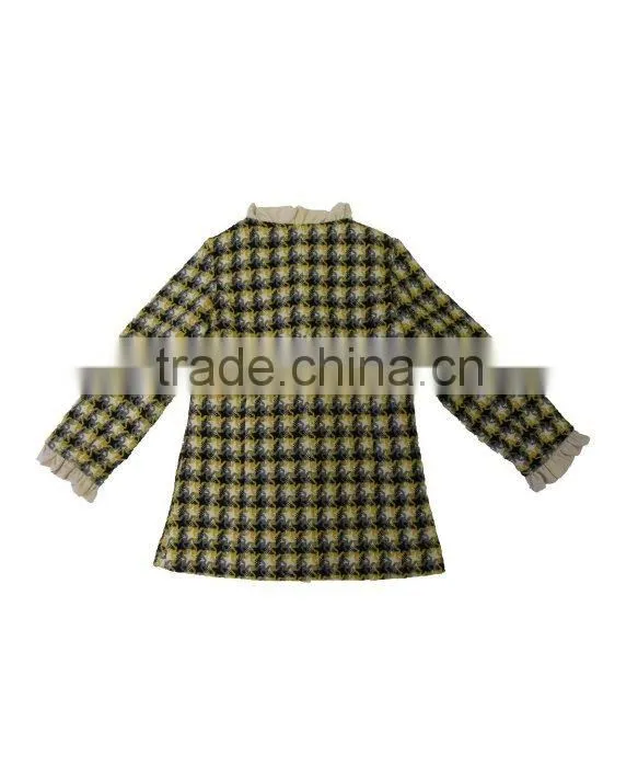 Nova Kids Clothing Wholesale Baby Girl Outwear Coat Jacket With Ruffled
