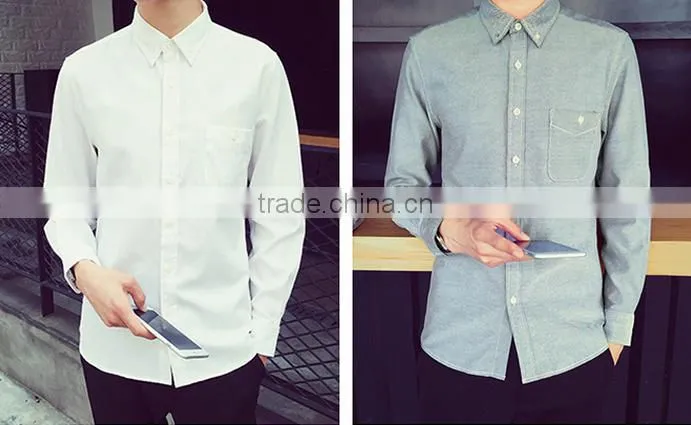 new design made to measure business cotton slim men shirt BS052