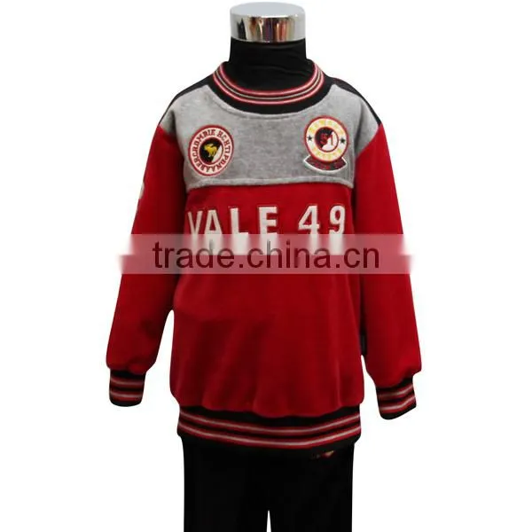 promotion cheap top quality china wholesale fashion velvet childrens clothes boys
