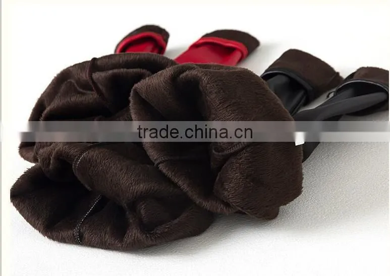 Wholesale Cheap Plain Mix Color Girls Winter Faux Leather Leggings