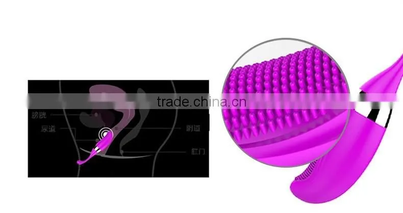 100% Waterproof Wireless Rechargeable Control Vibrating Massager Jumping Eggs