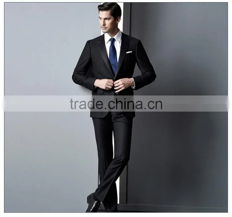 Office Uniform Designs Men Stylish Black Suit